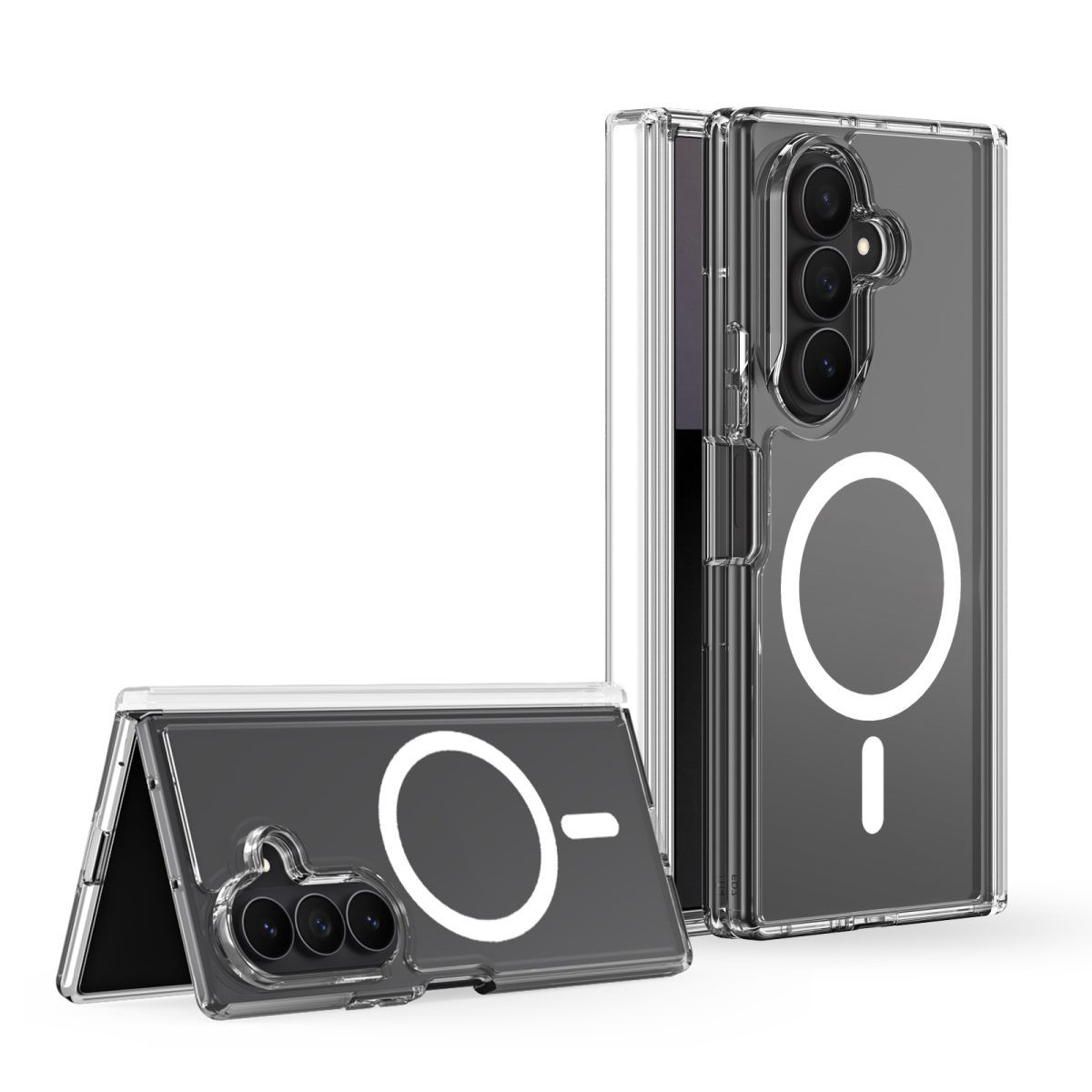 DUX DUCIS case CLIN MAG compatible with MagSafe for SAMSUNG Z Fold 8 Ultra transparent
