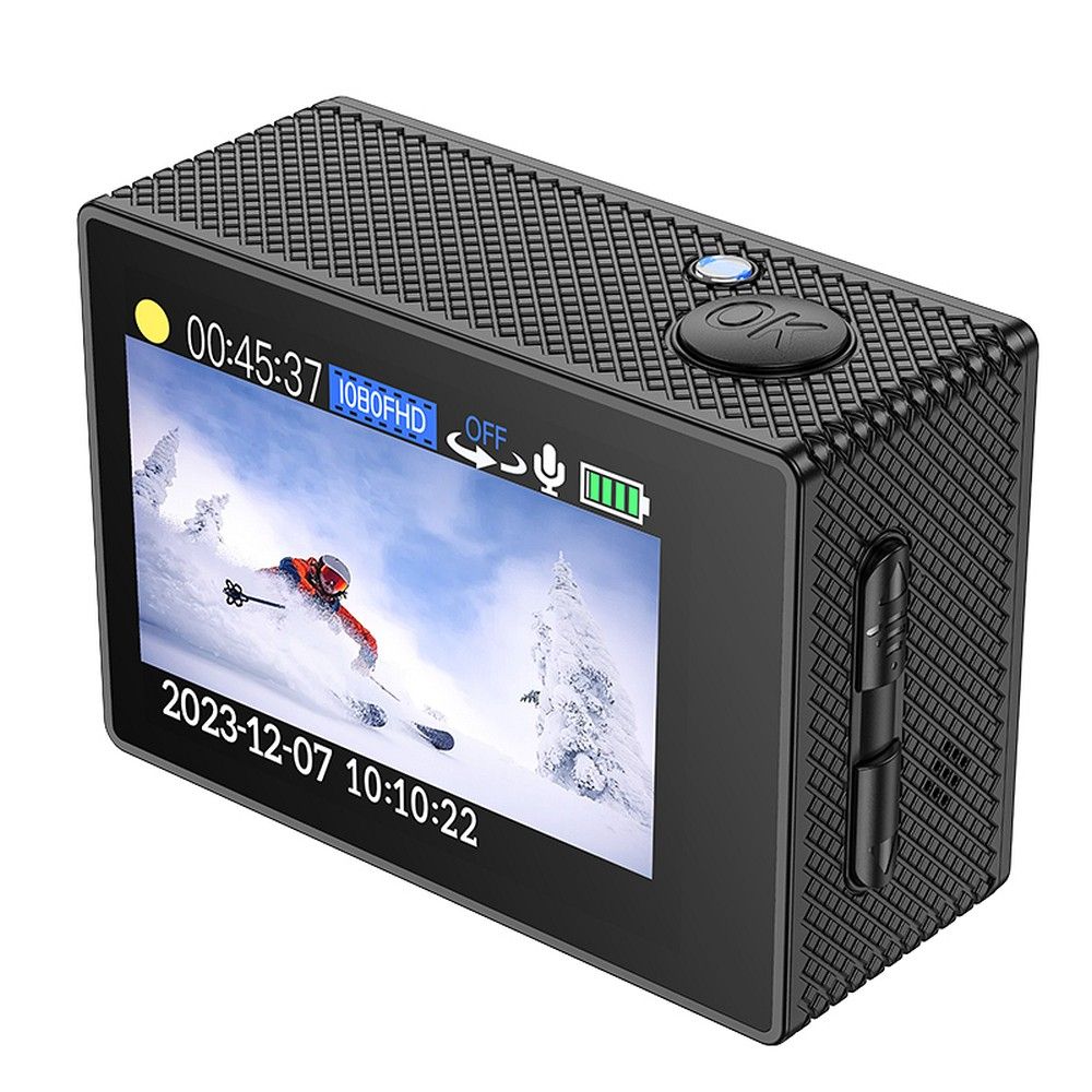 HOCO sports camera with screen 2" 1080P/30fps DV100 black