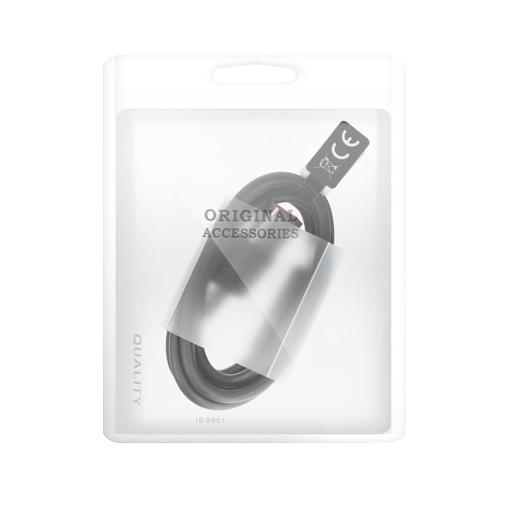 Kabel USB A do Typ C 3.0 2A HD2 1 m czarny