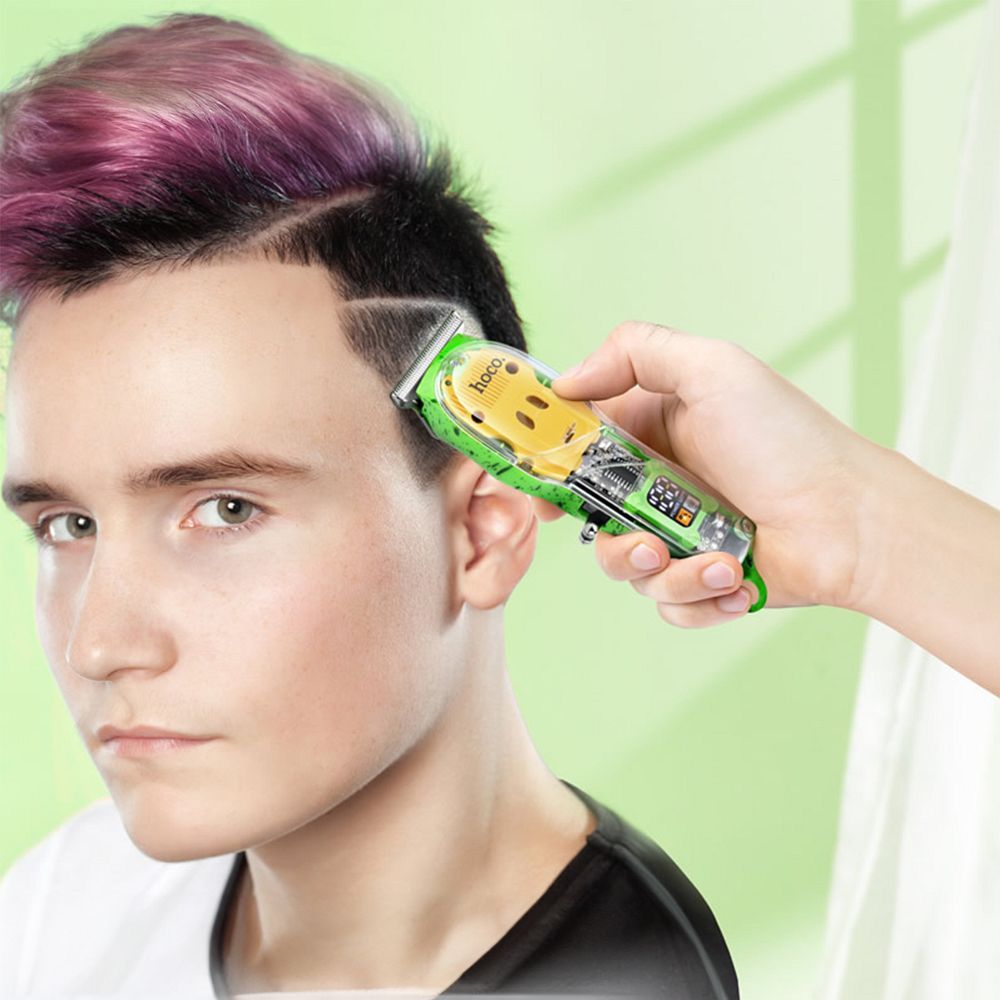 Maszynka do strzyżenia włosów Hoco DAR12 zielona