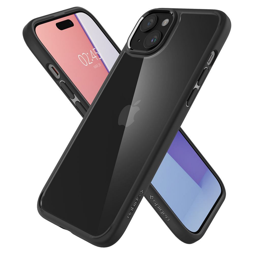 SPIGEN futerał ULTRA HYBRID do IPHONE 15 Plus matte black
