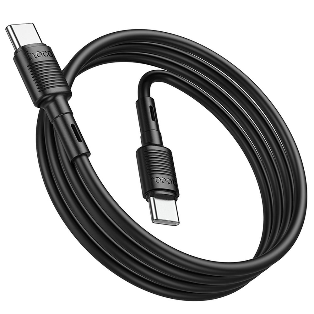 Kabel USB C do USB C Hoco PD 3A 60W 1 m X83 czarny