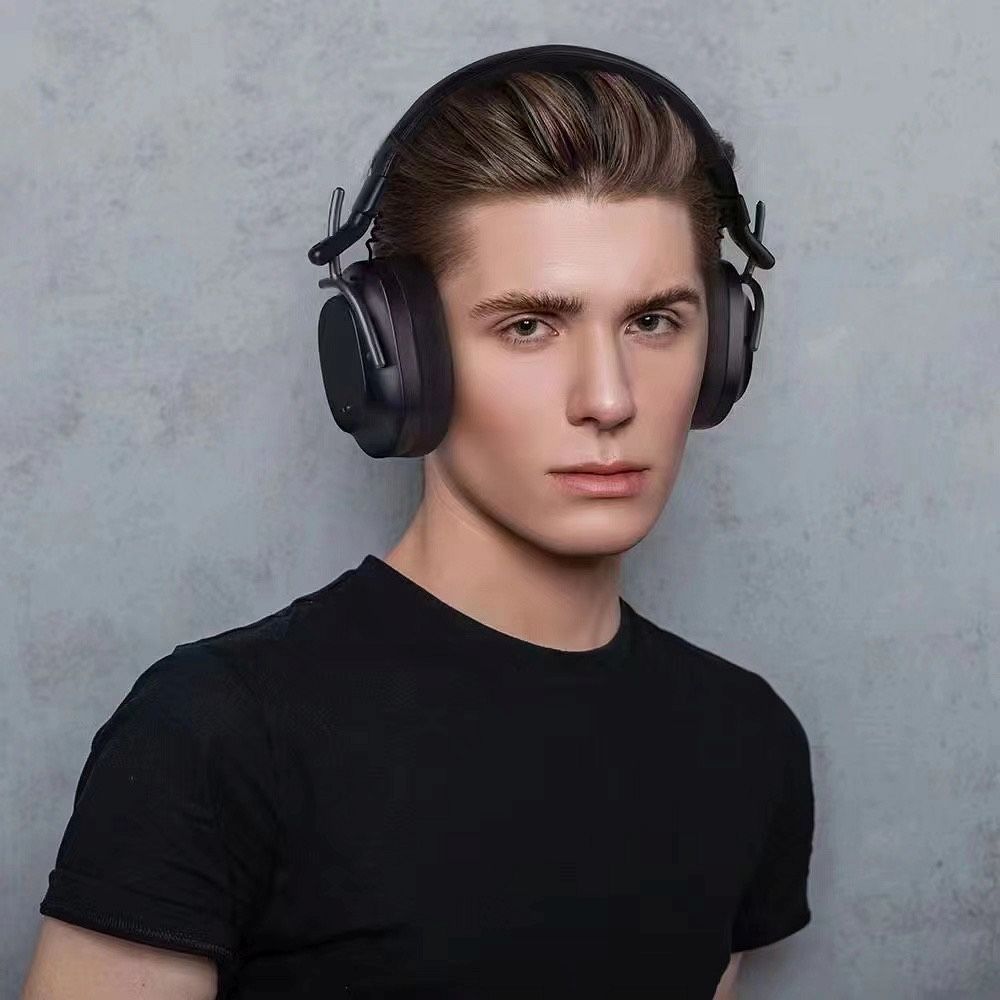 FORCELL F-AUDIO vezeték nélküli fejhallgató, ANC Pro Sound Craft, fekete