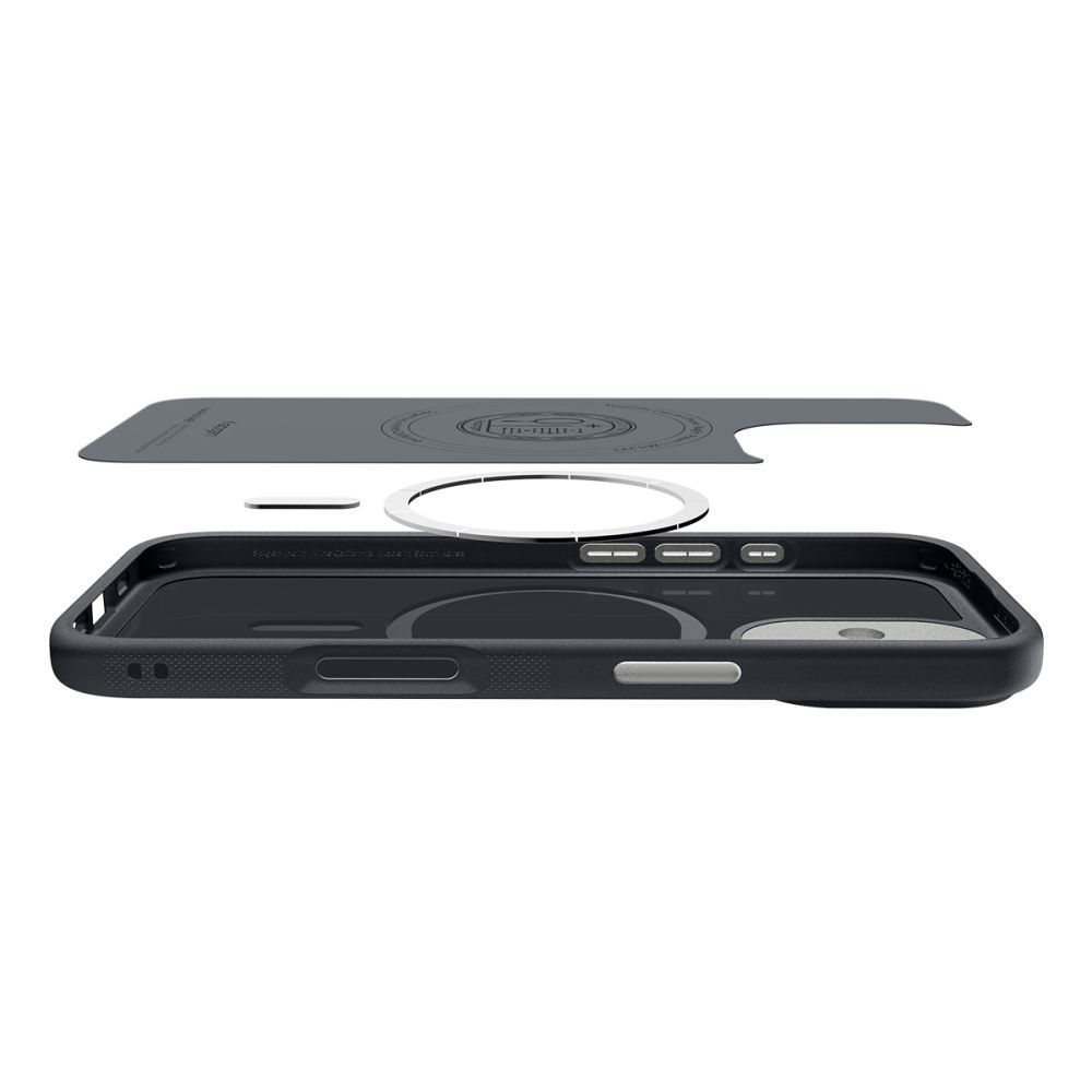 SPIGEN case NANO POP MAG compatible with MagSafe for IPHONE 17 black sesame