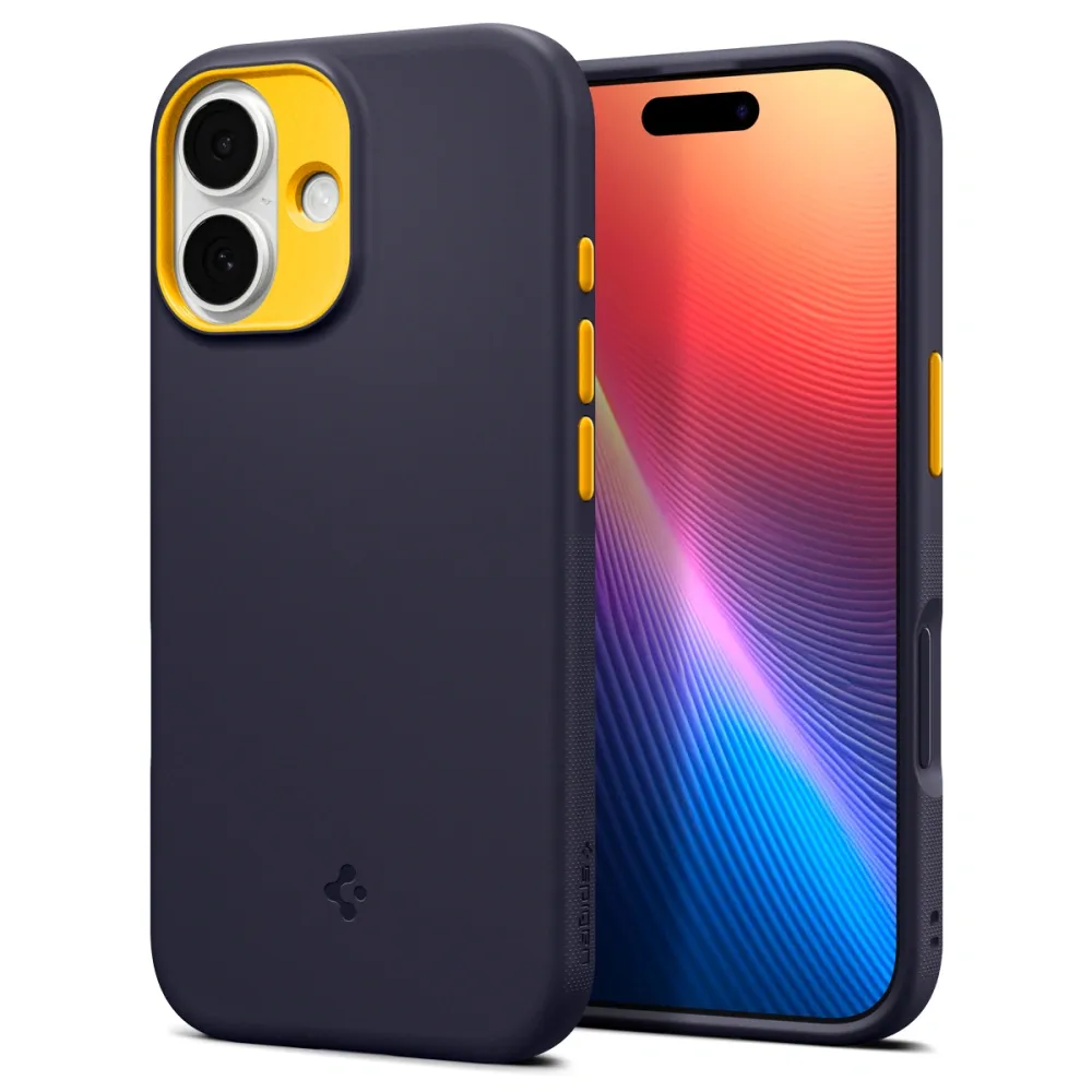 SPIGEN case NANO POP MAG compatible with MagSafe for IPHONE 17 blueberry navy