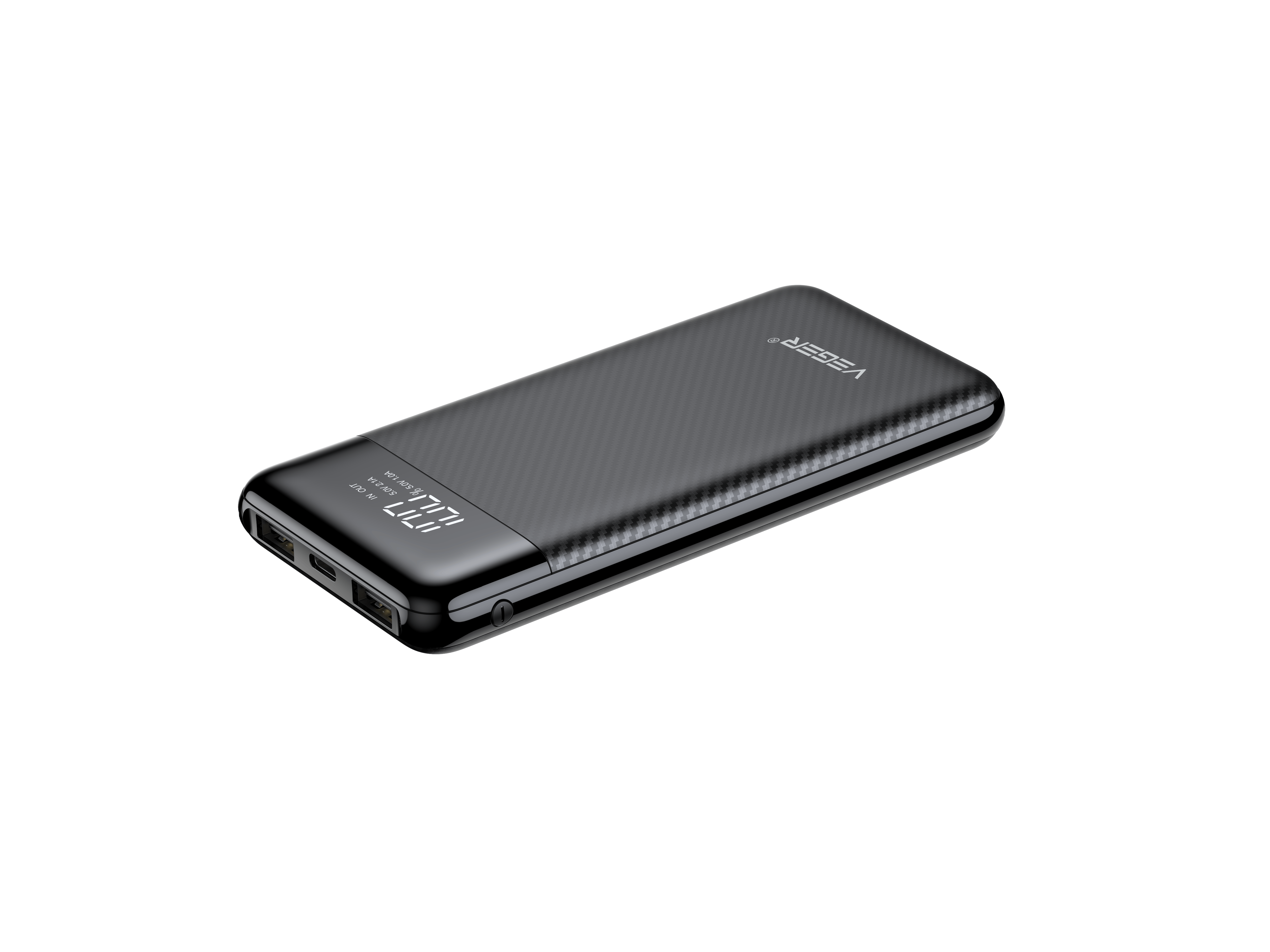VEGER powerbank 10000 mAh L11 (W1087) czarny