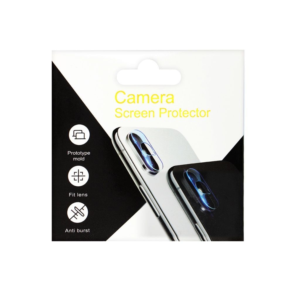 5D Full Glue Camera Tempered Glass - for Samsung Galaxy A37 Black