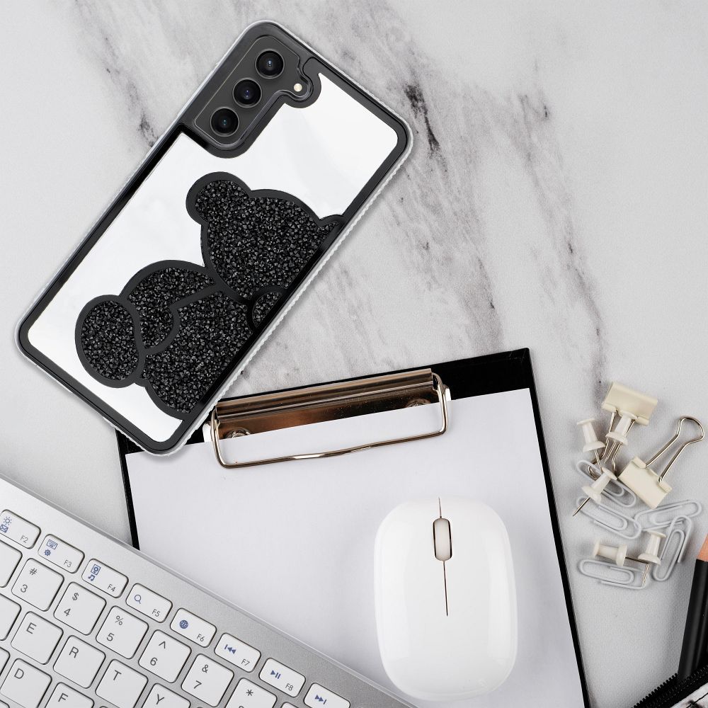 Futerał TEDDY BEAR do SAMSUNG S24 FE czarny