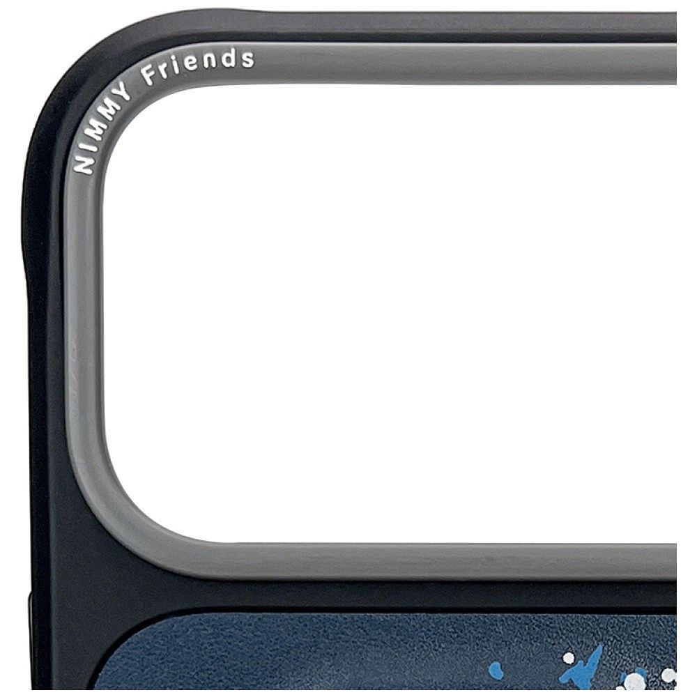 NIMMY case HORSE compatible with MagSafe for IPHONE 18 Pro/17 Pro navy blue