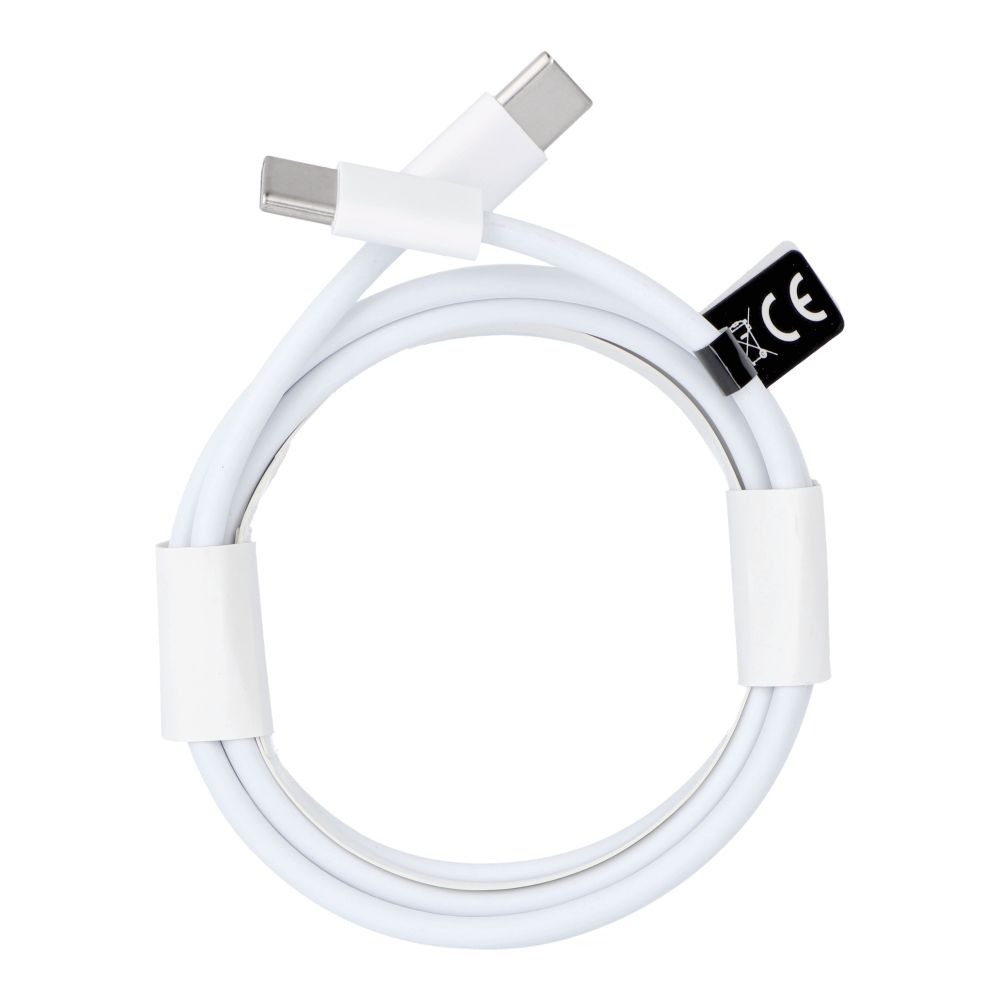 C-típusú–C-típusú kábel, PD, QC3.0, 3 A, 30 W, HD26, dobozos, 2 m, fehér