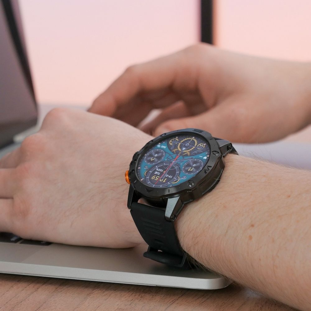 Smartwatch Hoco 1,53" TFT IP68 z funkcją rozmowy Y20 czarny