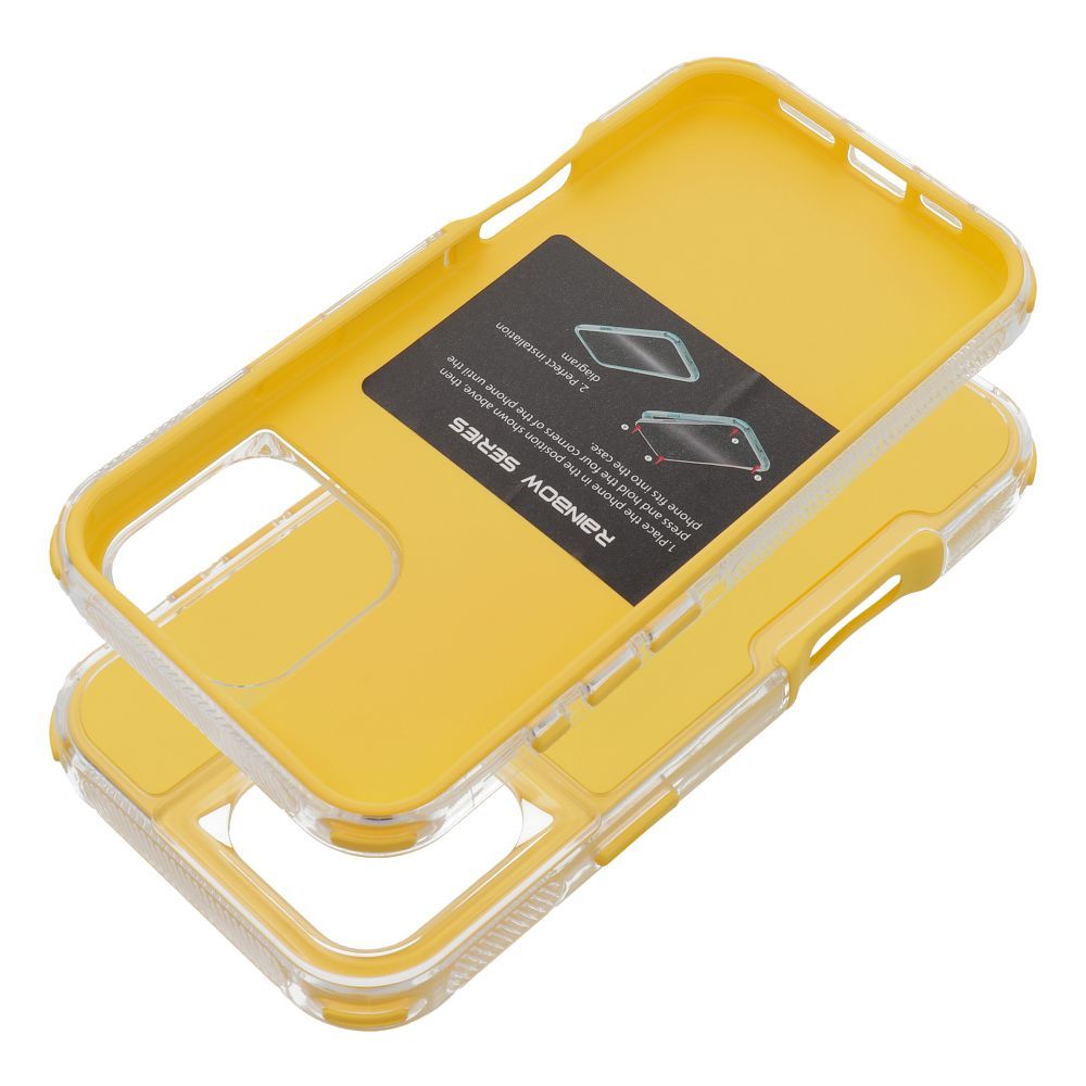 Futerał MATRIX do IPHONE 16 Pro Max żółty