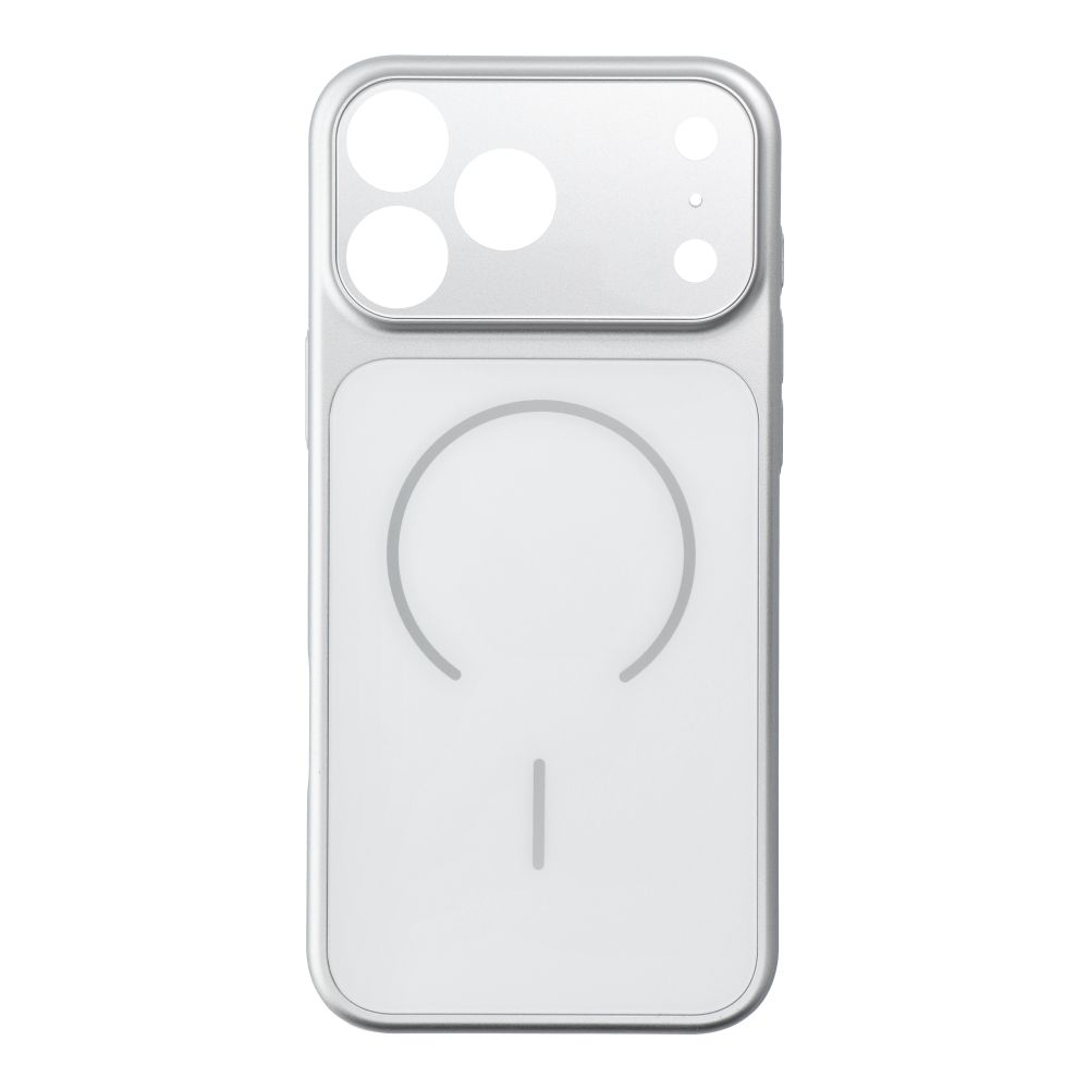 Case for iPhone 18 Pro Max / 17 Pro Max Make 18 compatible with MagSafe silver