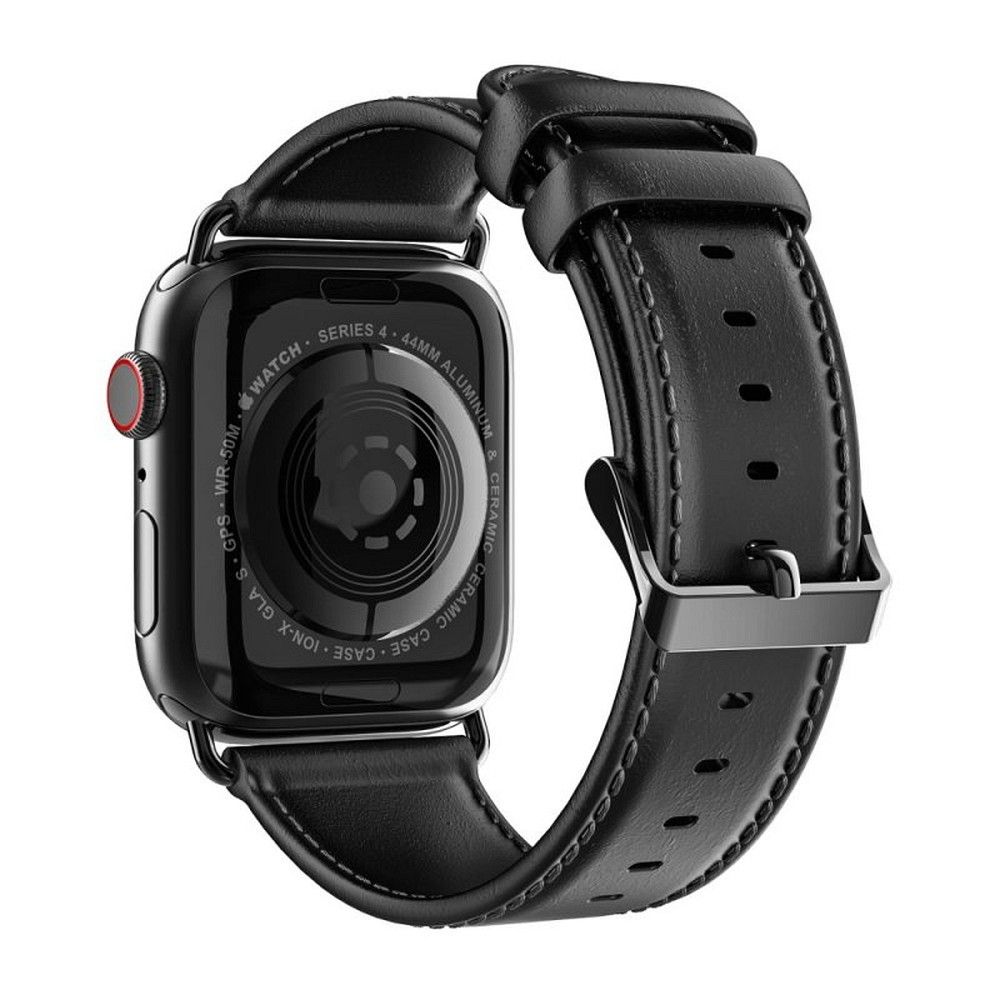 DUX DUCIS pasek YA skórzany do Apple Watch 38 / 40 / 41 mm czarny