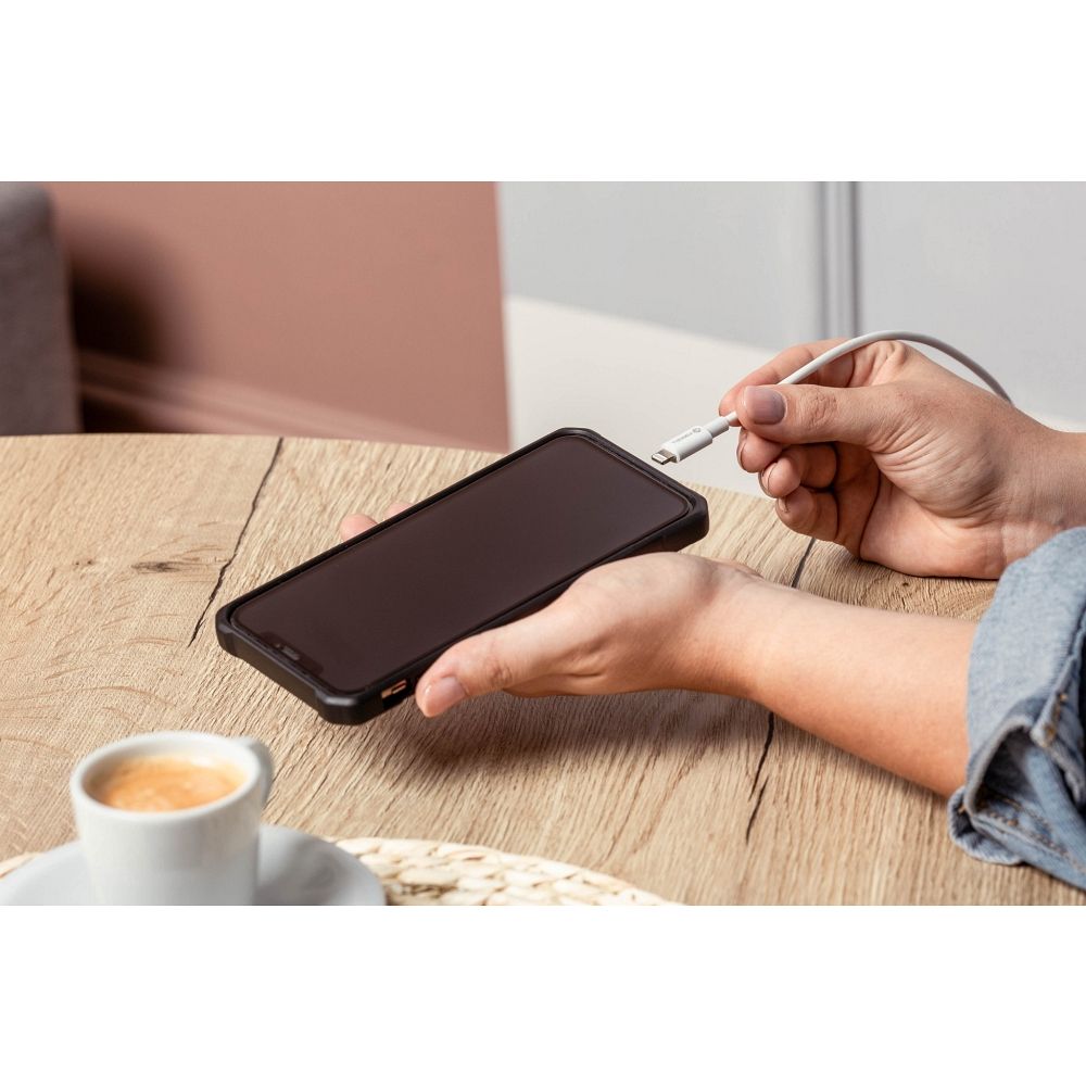 Kabel USB C do Lightning Forcell F-Energy MFi PD 3A 30W 1 m C901 biały