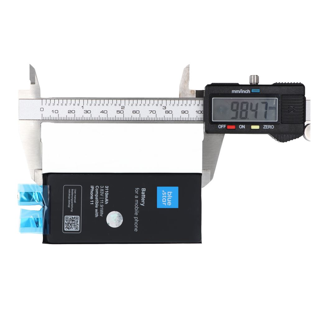 Bateria bez BMS do iPhone 11 3110 mAh Blue Star HQ