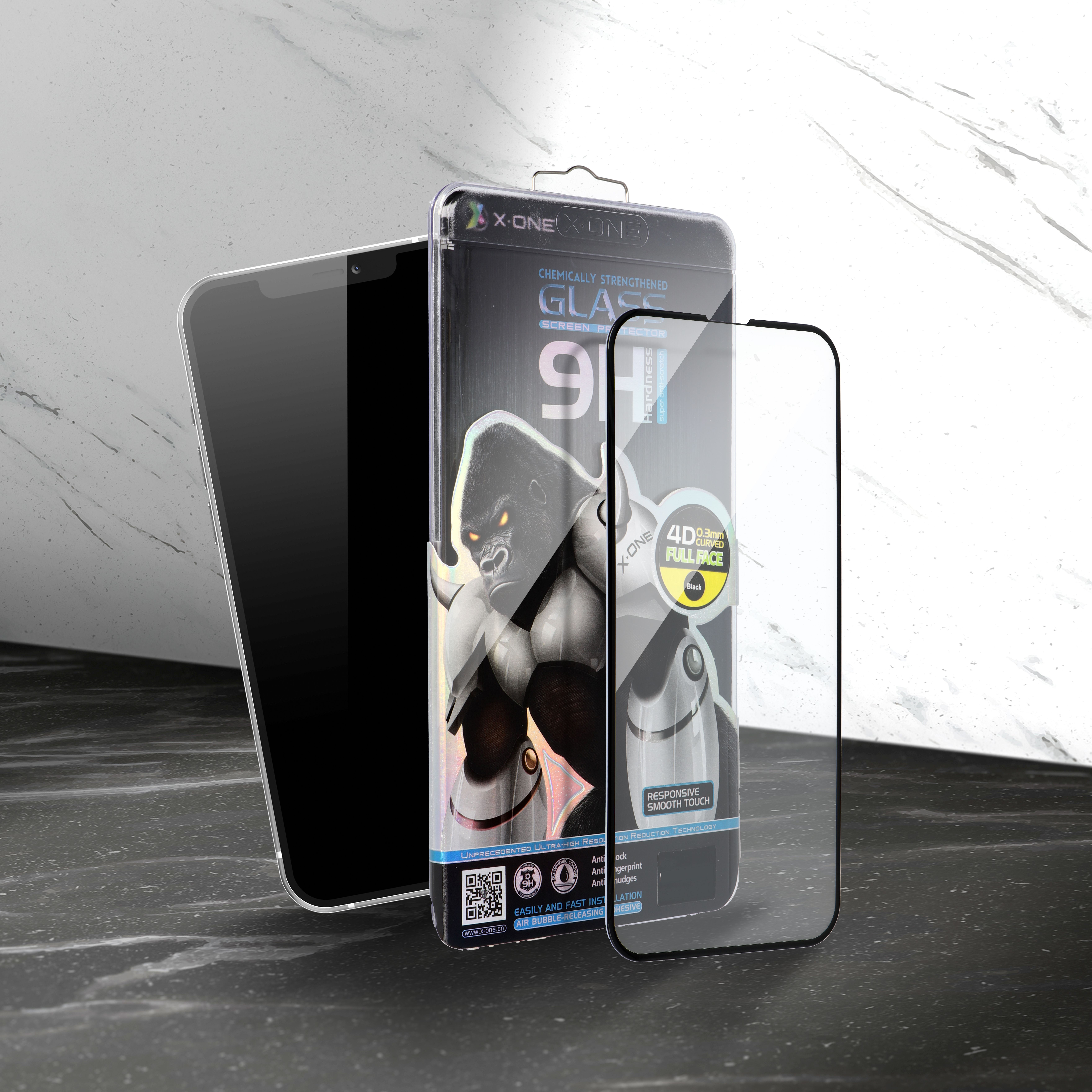 X-ONE Full Cover Extra Strong Matte - for SAMSUNG S26 PLUS tempered glass 9H