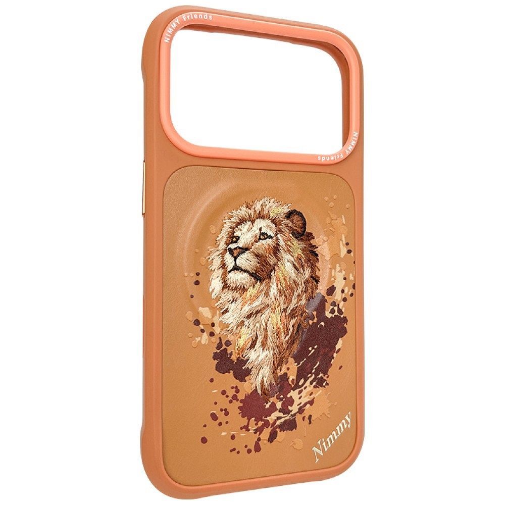 NIMMY case LION compatible with MagSafe for IPHONE 18 Pro/17 Pro orange