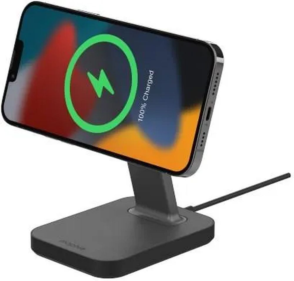 Wireless charger Mophie 15W compatible with MagSafe Snap+ black