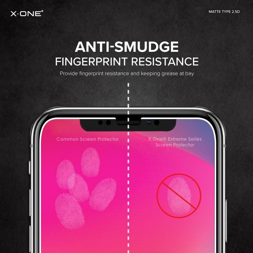 3D Full Cover Tempered Glass X-ONE - for Samsung Galaxy S22 Plus (case friendly) - working fingerprint sensor