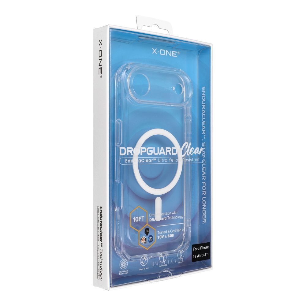 X-ONE Endura Clear Case (MagSafe compatible) - for Apple iPhone 17 Air transparent