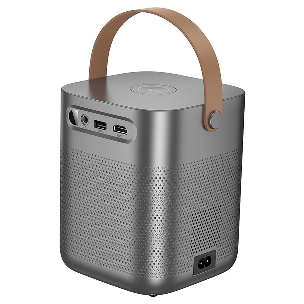 Projektor HD Ready Hoco z systemem Android Wi-Fi Bluetooth 720P DT4 szary