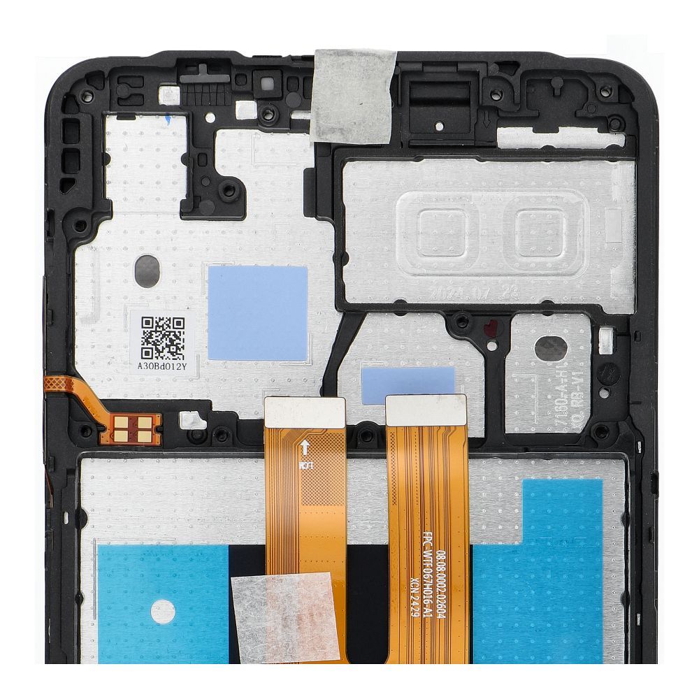 ServicePack LCD Display for SAMSUNG A06 A065 GH81-26440A Black
