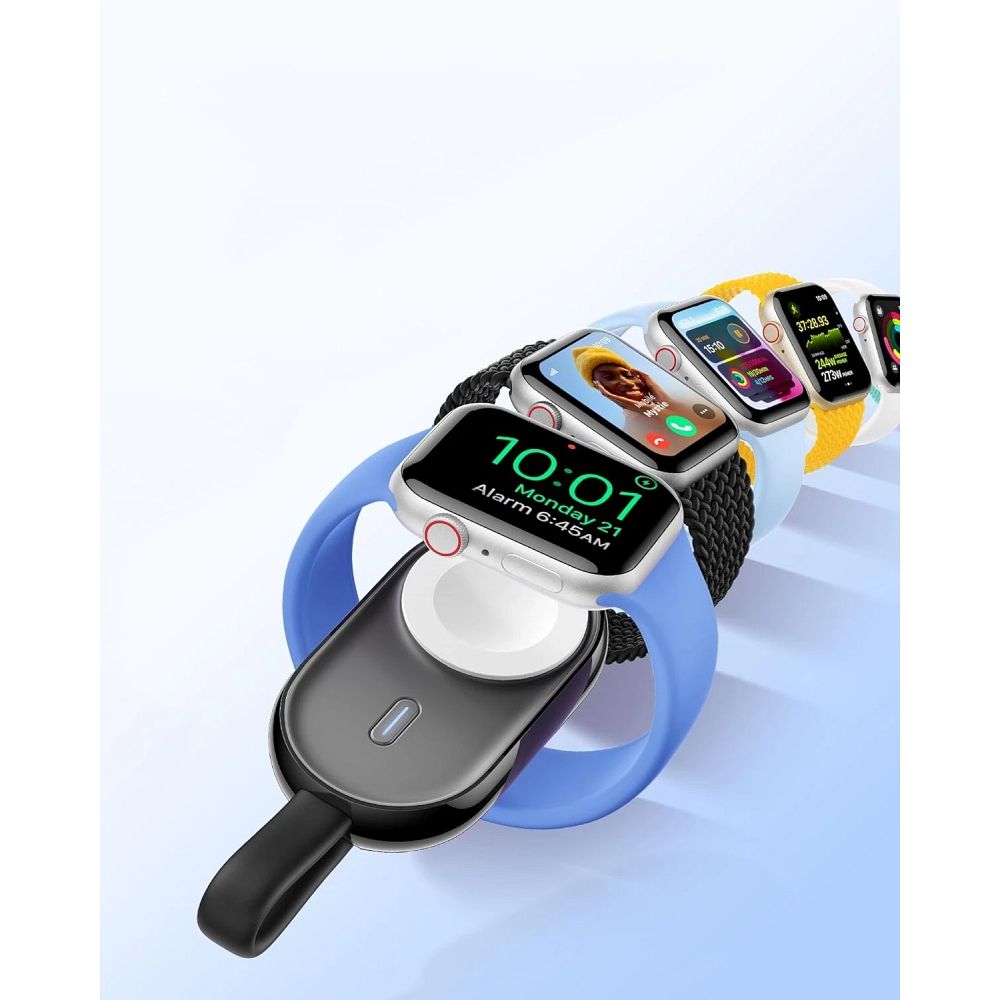 Powerbank to Apple Watch Veger (W0102) 1200 mAh Pomme black
