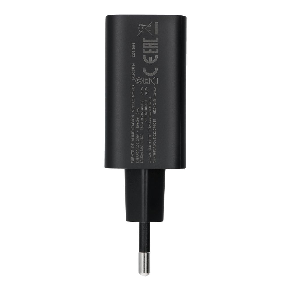 LENOVO (MOTOROLA) original charger Type C 30W MC309 black bulk