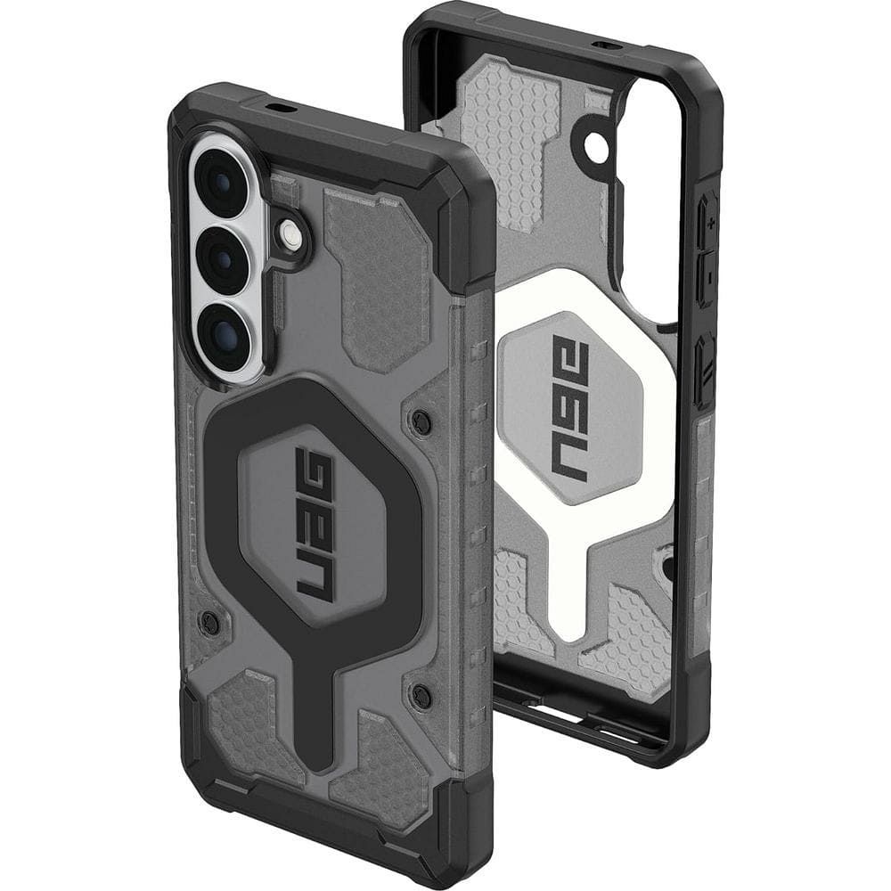 UAG Urban Armor Gear case PATHFINDER CLEAR MAGNET with built-in magnet for SAMSUNG S26 ash black