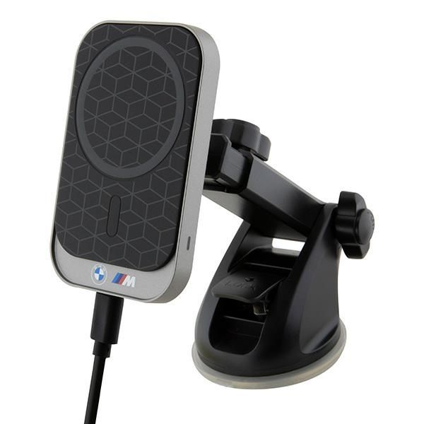 Car phone holder induction BMW compatible with MagSafe 15W for windshield / dashboard / air vent M Edition BMMWCCMPGPK black