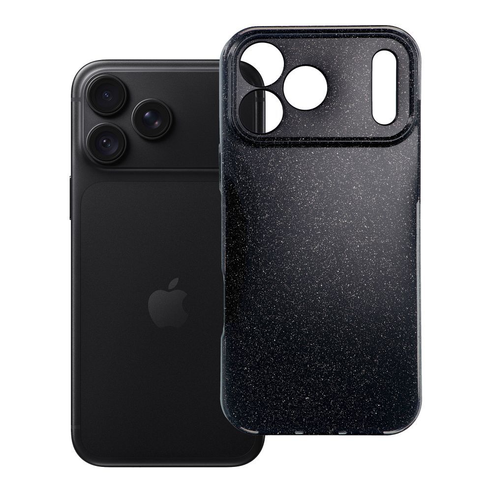 Case for iPhone 18 Pro Max / 17 Pro Max Clear Case 2 mm Blink black