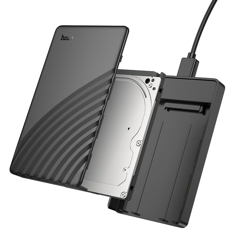 Hard drive enclosure HDD 2,5" SATA USB 3.0 to Micro Hoco HB46 black