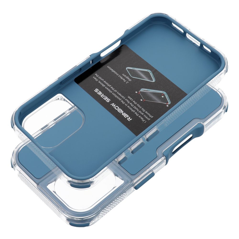 Futerał MATRIX do IPHONE 16 niebieski