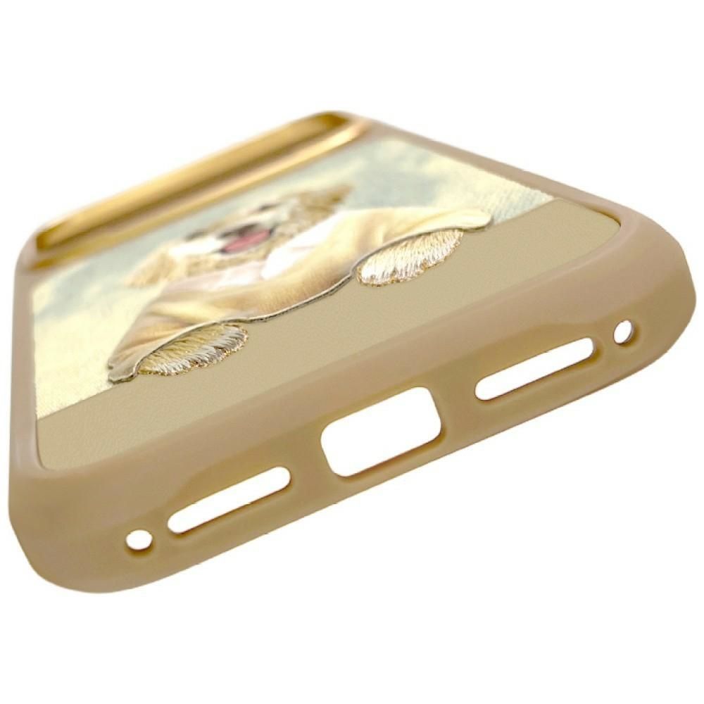 NIMMY case GENTLE PETS SERIES DOG compatible with MagSafe for IPHONE 18 Pro/17 Pro brown