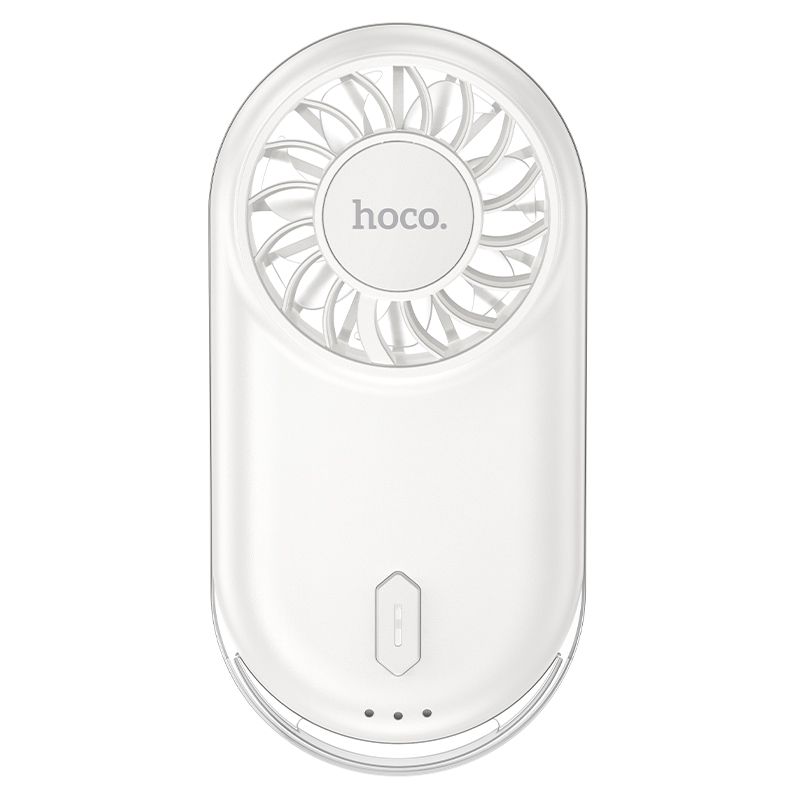 Portable mini fan Hoco HX611 milky white