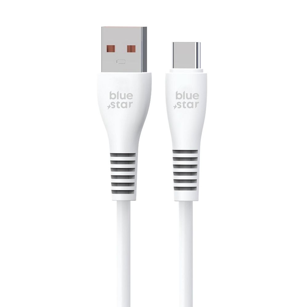 Kabel USB A do USB C Blue Star 2A 12W 1 m DC99C biały